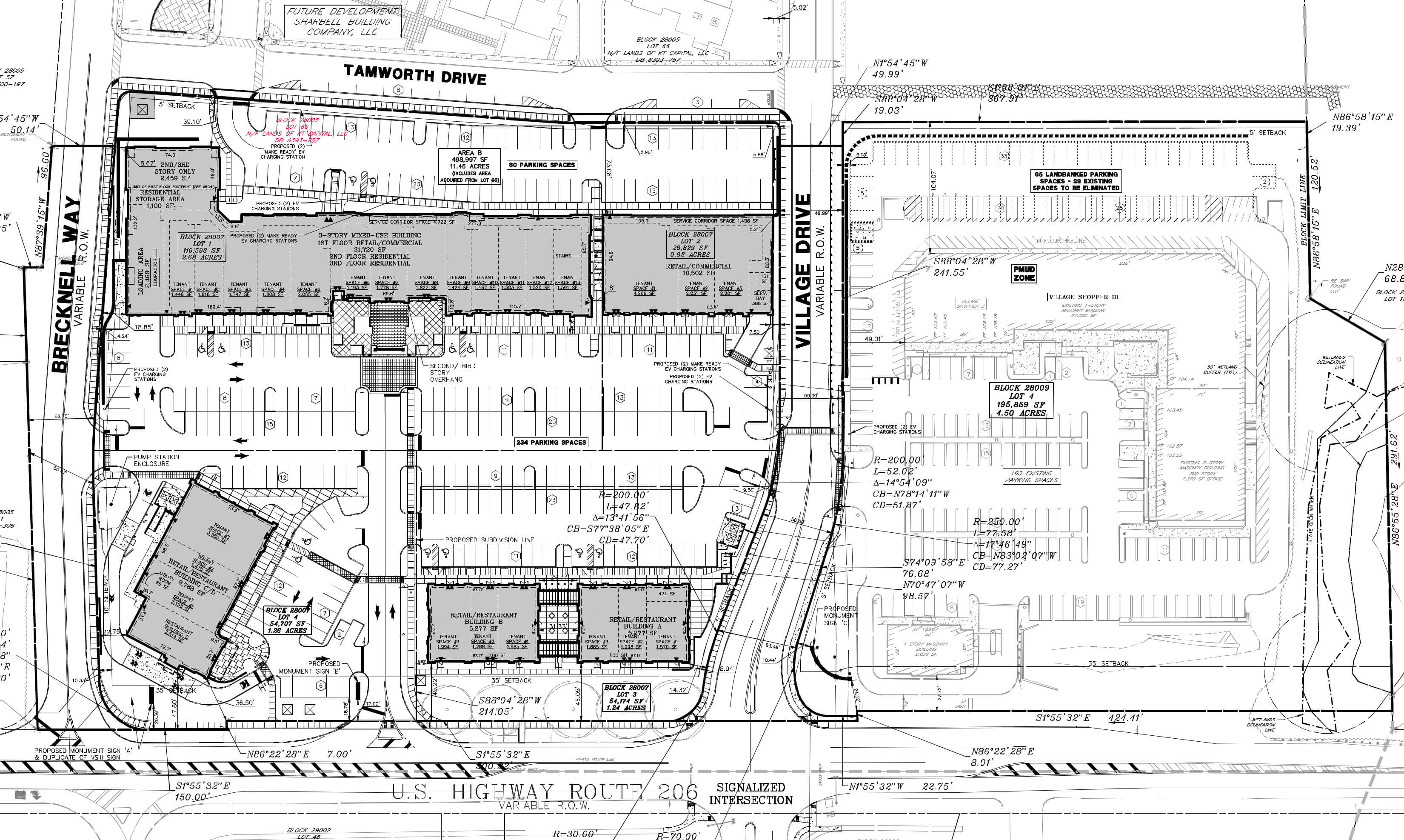 Village Walk at Montgomery - Site Plan